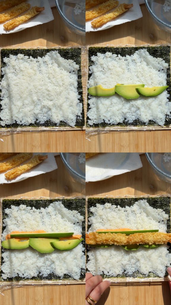 sushi rolls