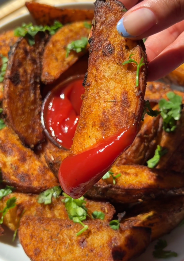 Spicy Potato Wedges Recipe
