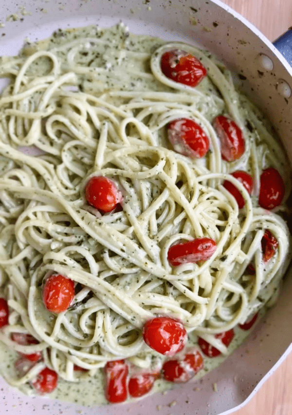 Pesto with Linguine