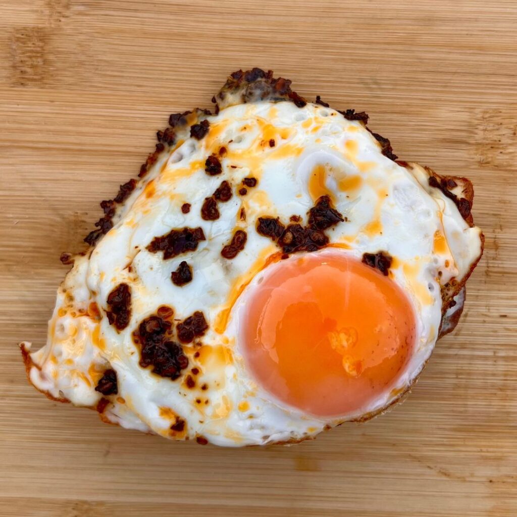 Spicy Fried Egg