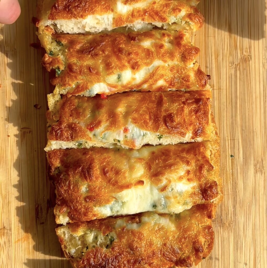 cheesy garlic bread