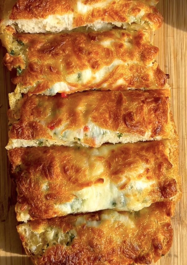 Homemade Cheesy Garlic Bread