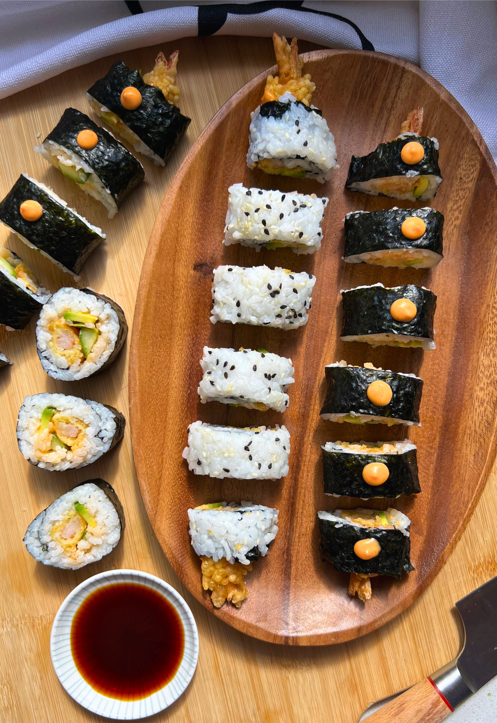 Homemade Sushi Recipe • Oh Snap! Let's Eat!