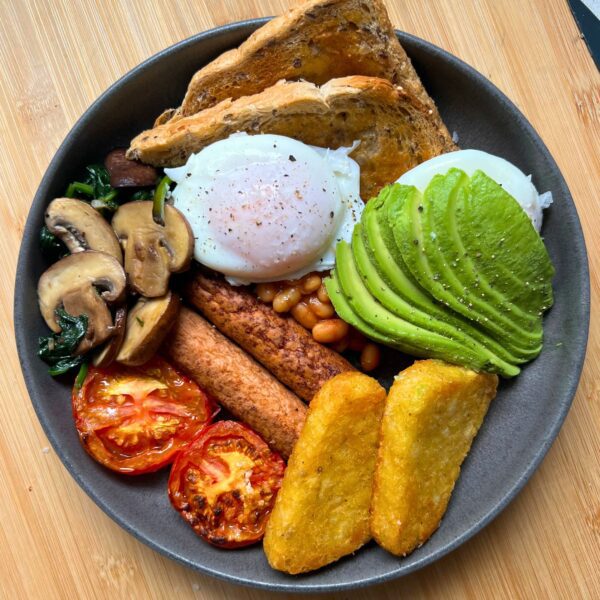 veggie full English breakfast