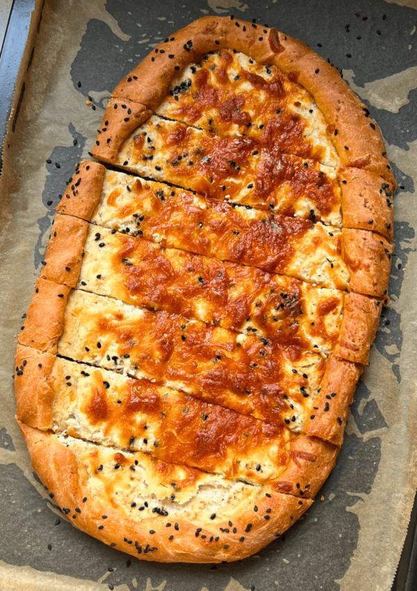 Turkish Cheese Pide