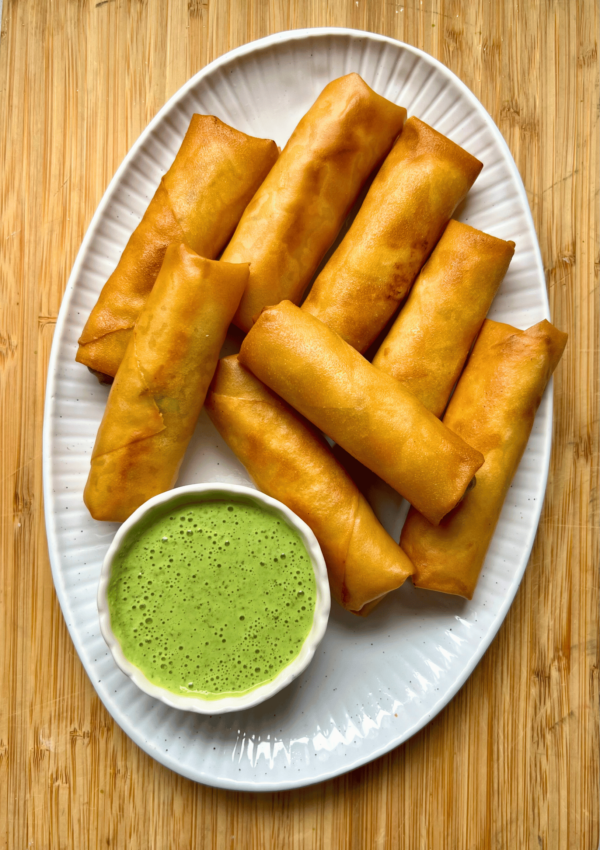 Crispy Chicken Spring rolls